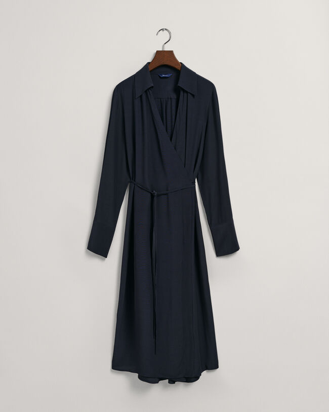 Vestido de trespasse