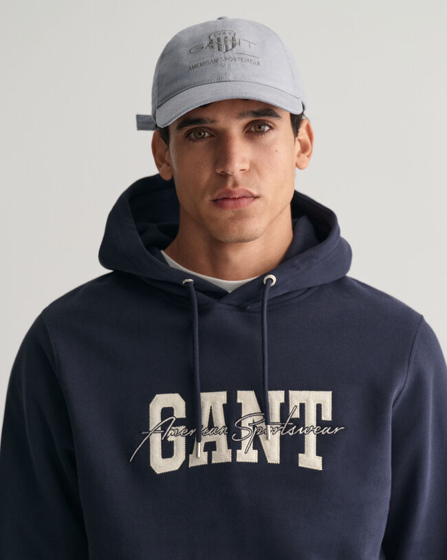 Sweatshirt com capuz GANT Arch Script