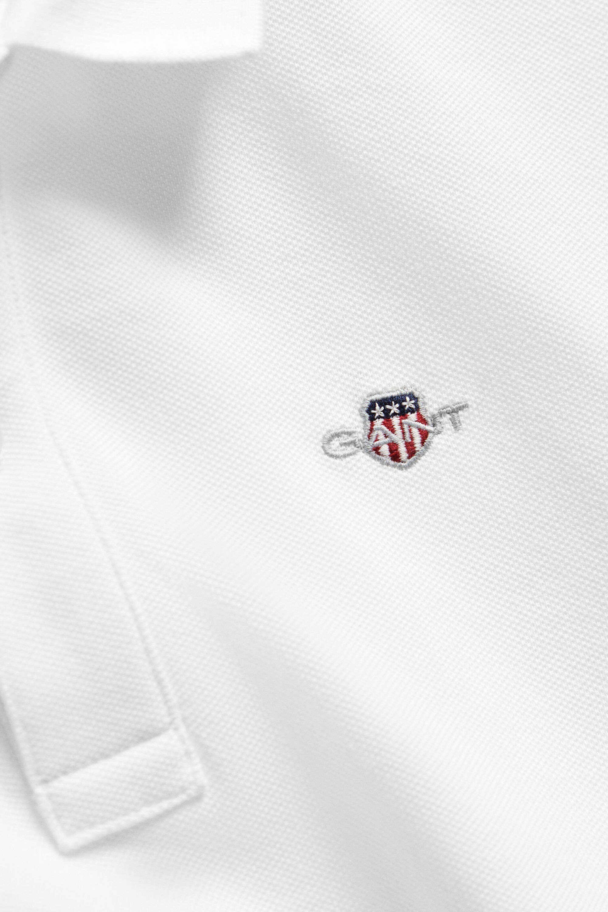 Polo em algodão piqué Shield Teens