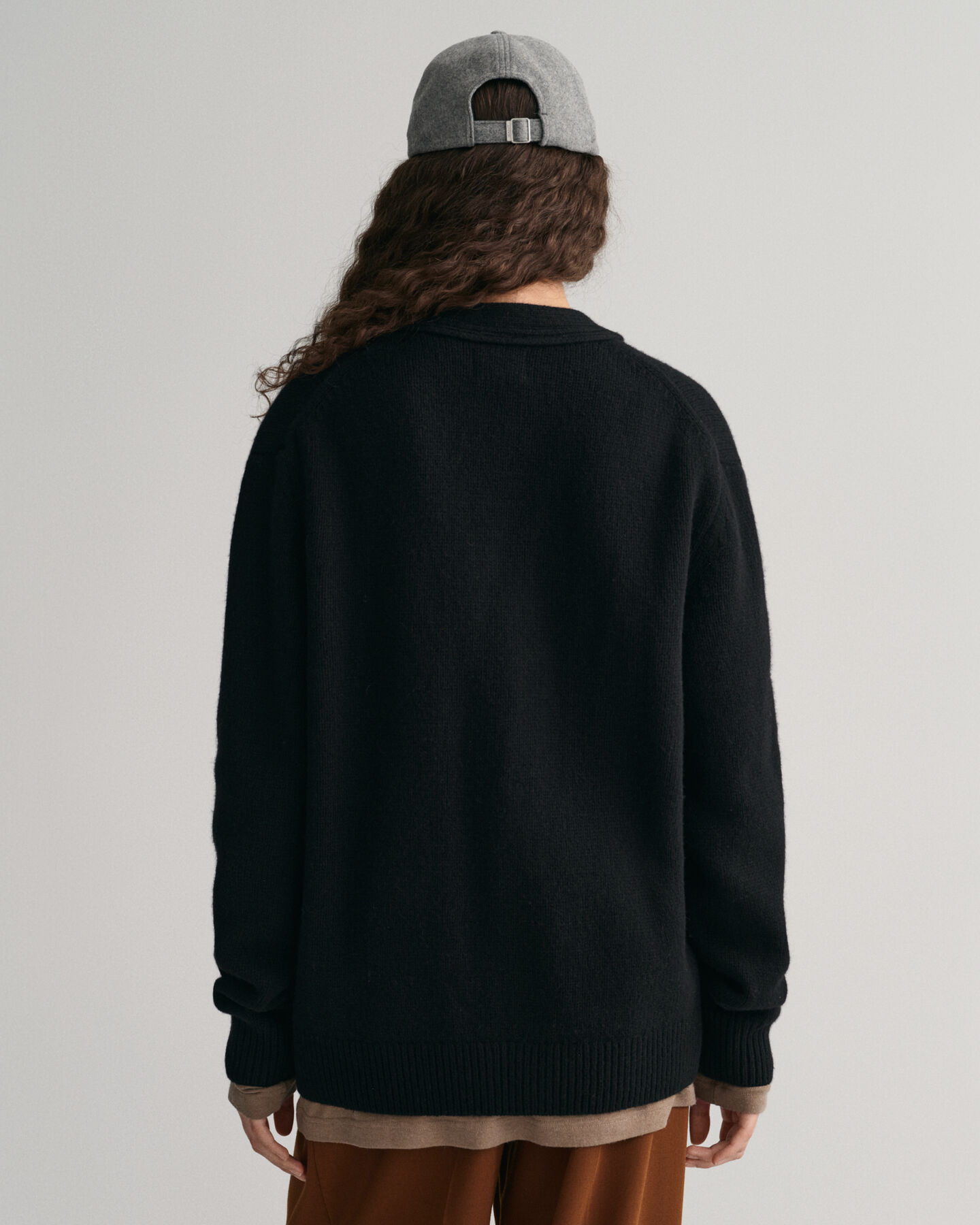 Casaco de malha em lã suave