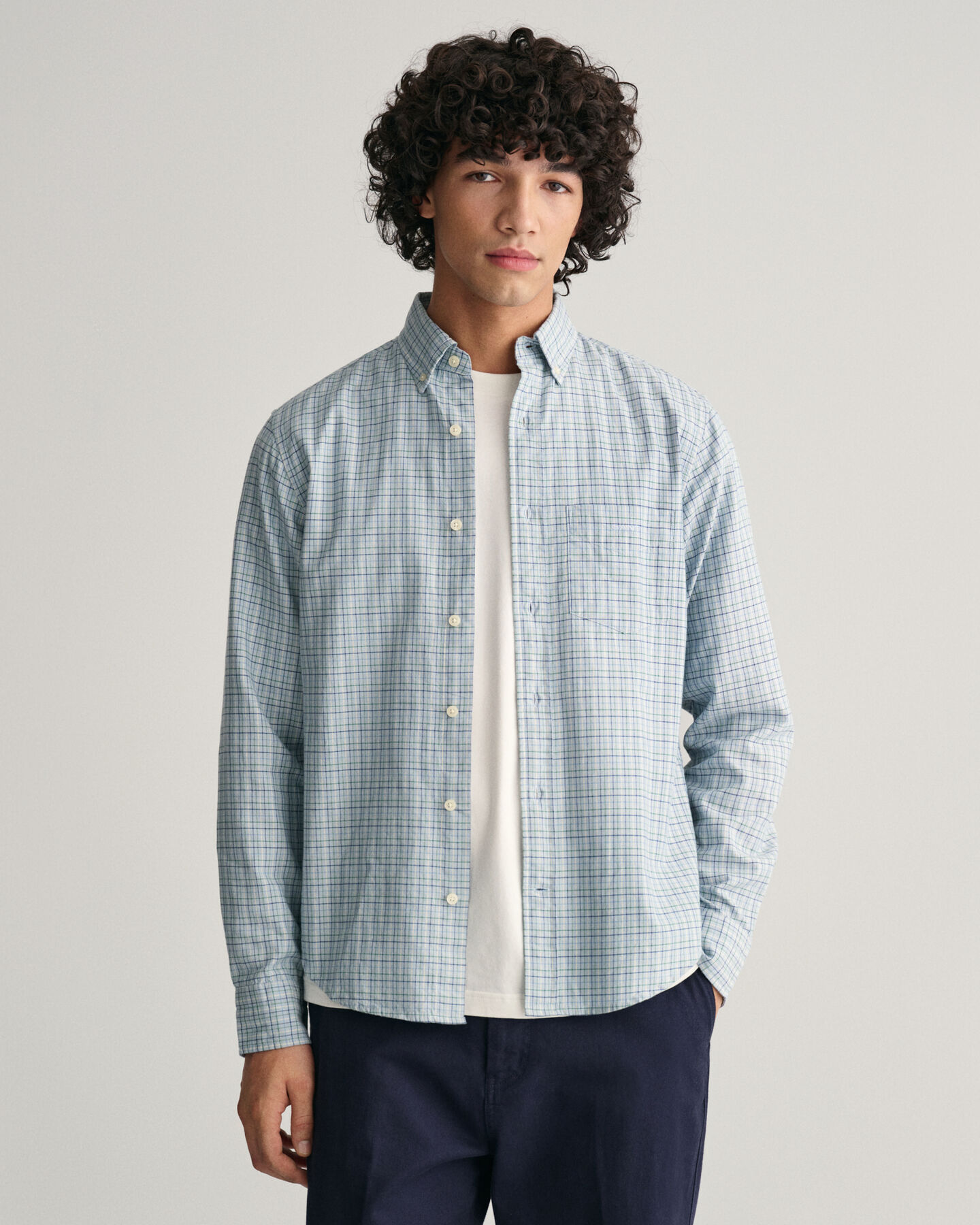 Camisa Oxford Archive Tattersall regular fit