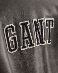 GANT Varsity Jacket em pele