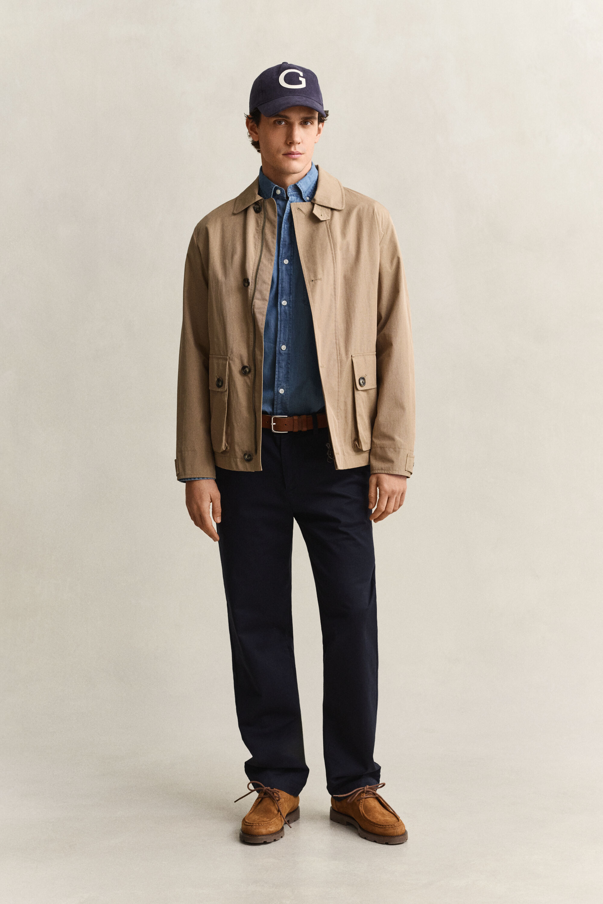 Calças chino elegantes regular fit