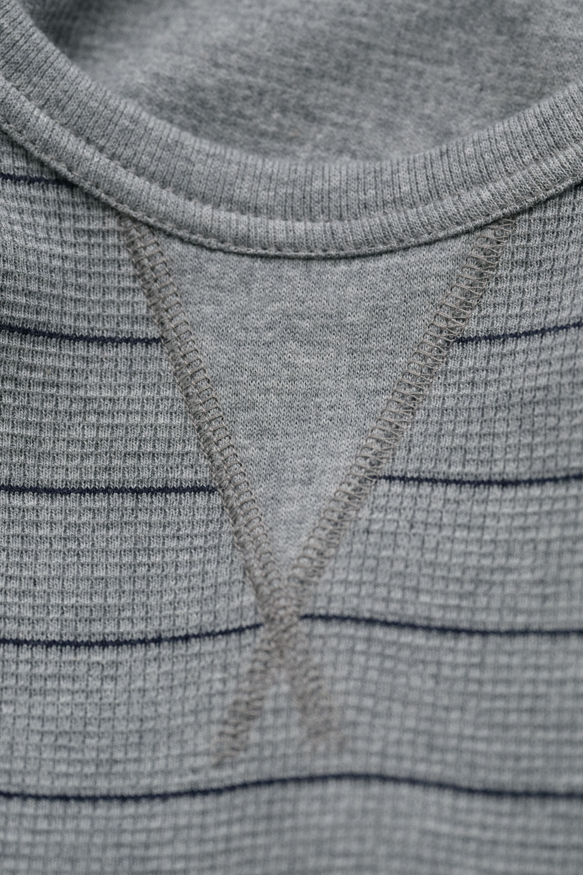 Sweatshirt às riscas Textured
