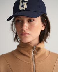 Vestido desportivo com meio fecho