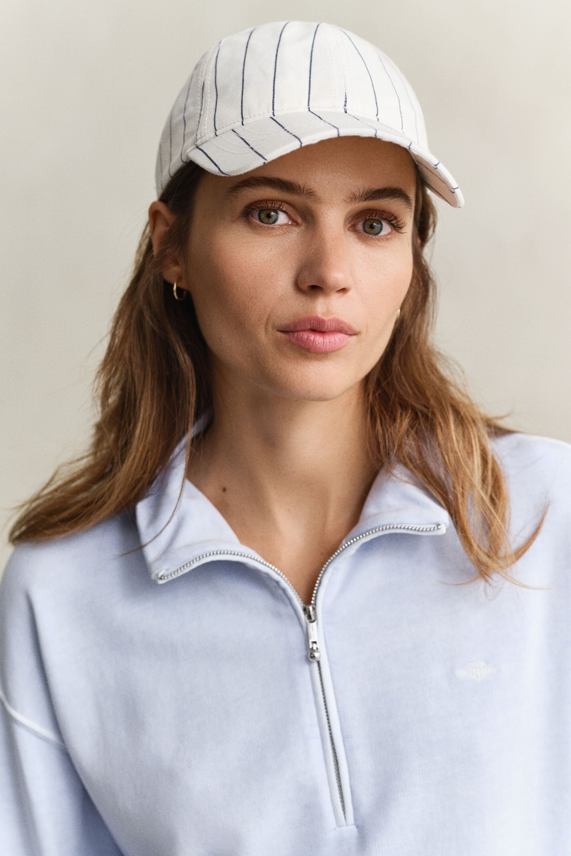 Sweatshirt com meio fecho de correr Washed Shield