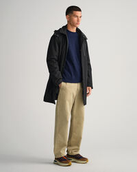 Gabardina acolchoada