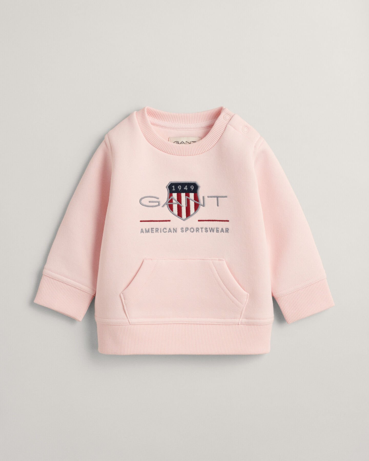 Sweatshirt com decote redondo Archive Shield Baby