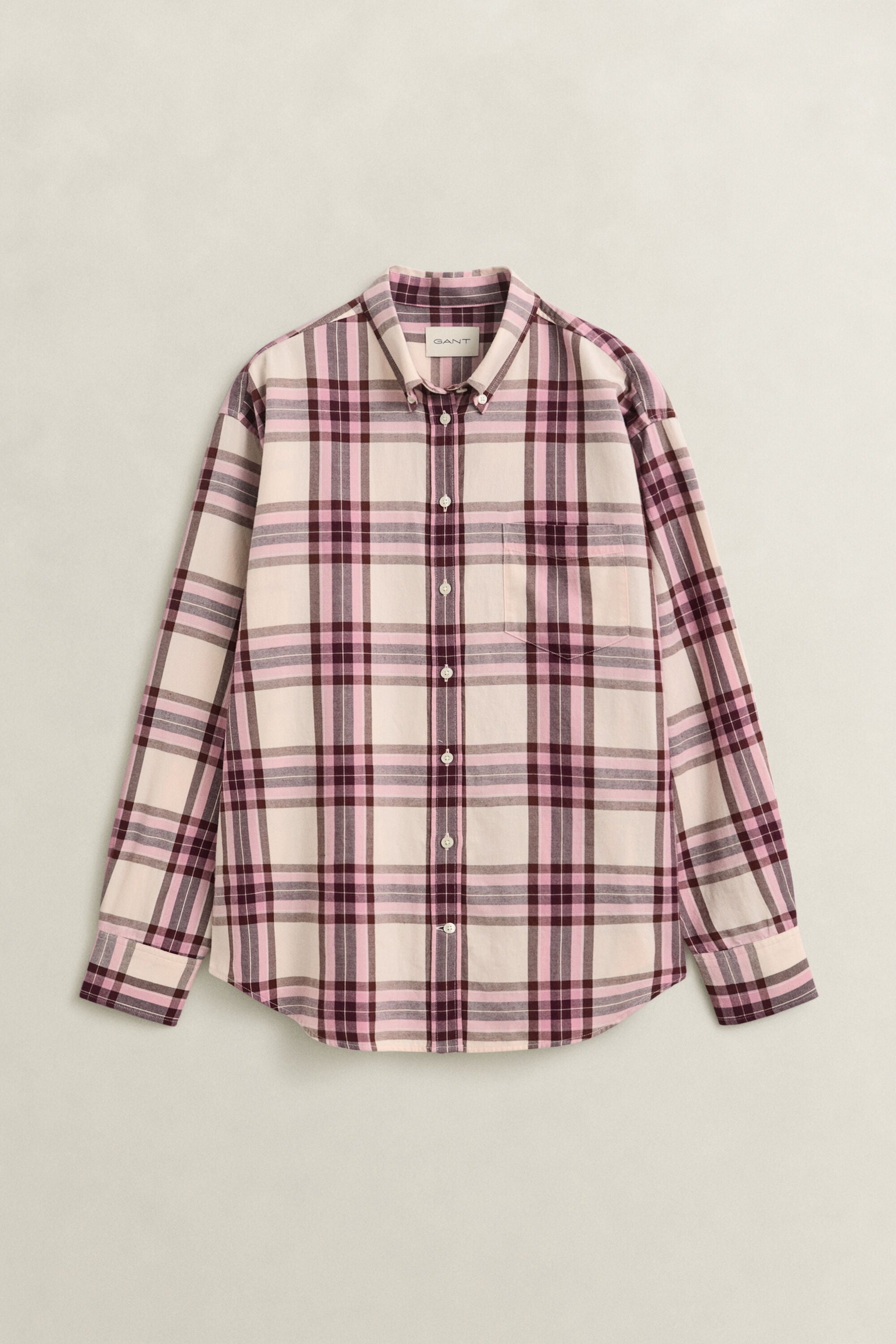 Camisa de flanela relaxed fit
