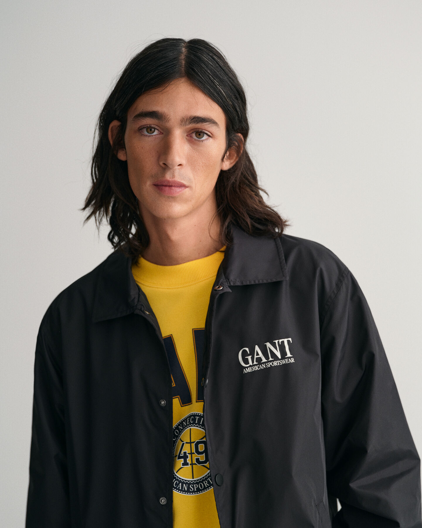 Casaco estilo treinador