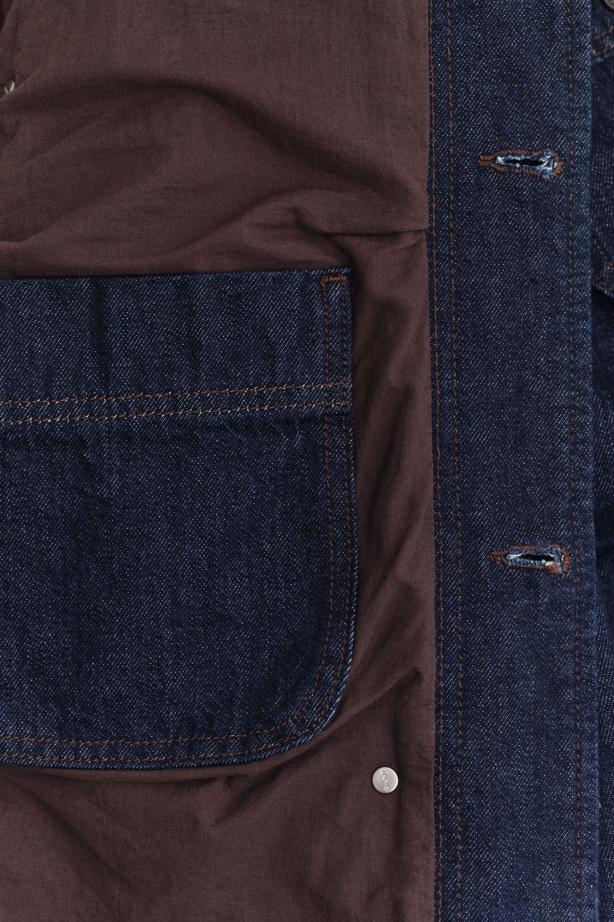 Casaco de trabalho índigo