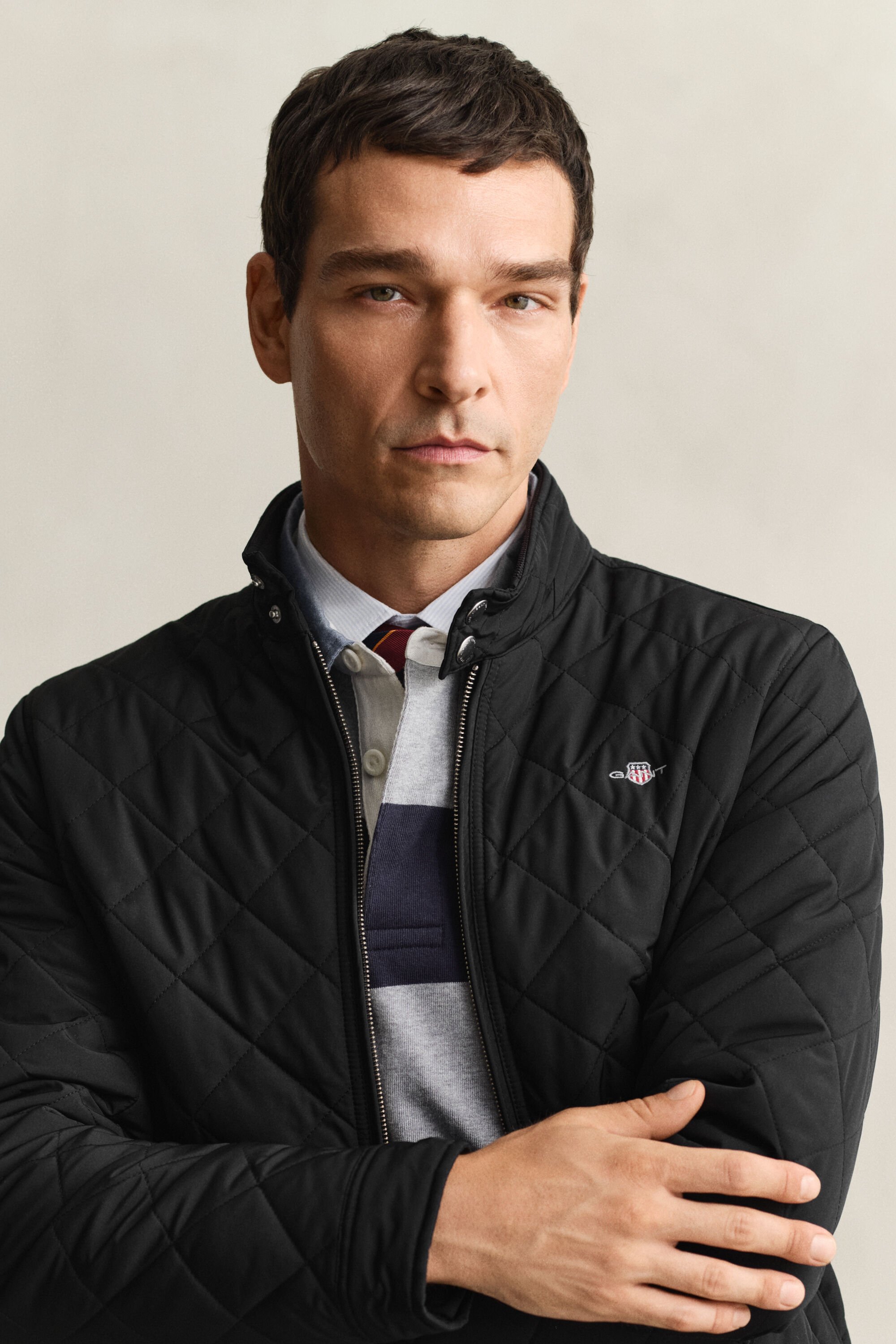 Blusão Windcheater acolchoado