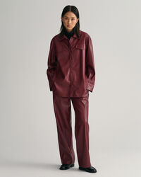 Sobrecamisa em pele sintética