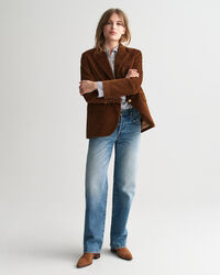 Blazer de bombazina regular fit