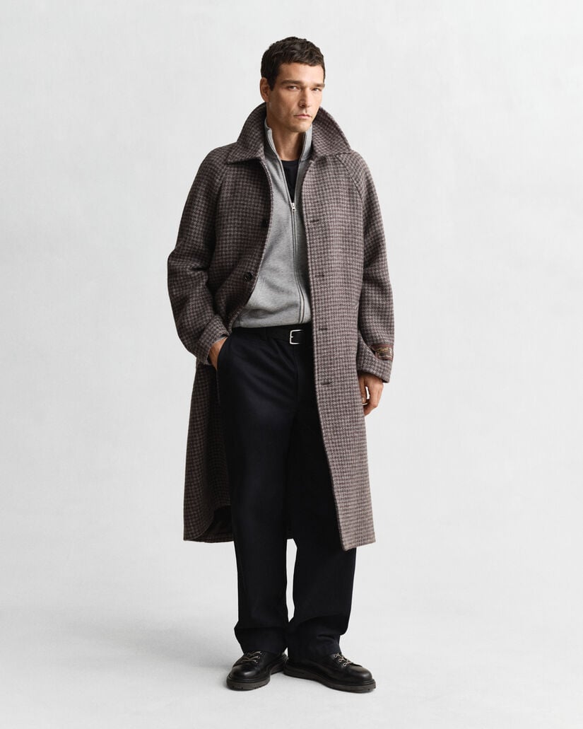 Sweatshirt com capuz e fecho de correr Shield