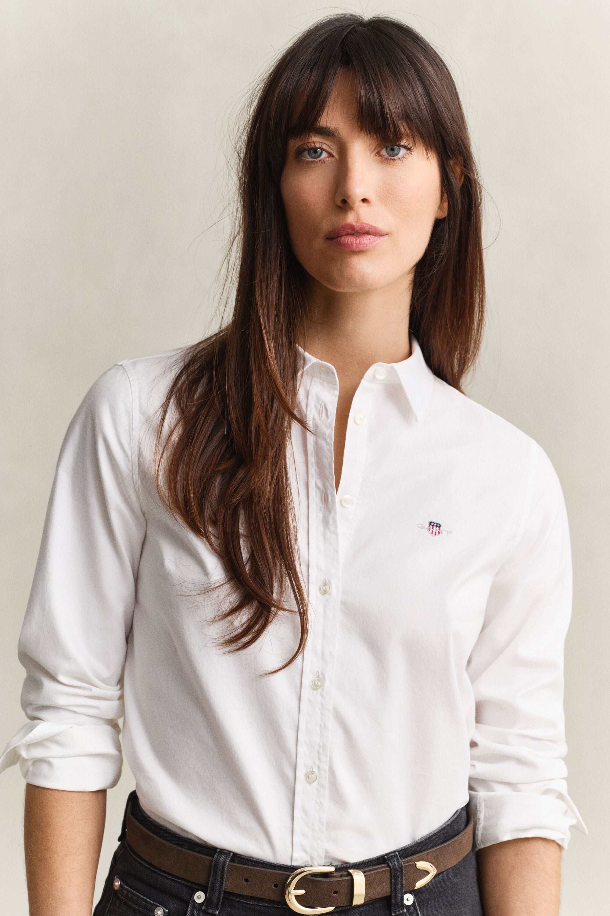 Camisa Oxford com elastano Classic slim fit