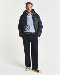 Camisa de flanela mesclada regular fit