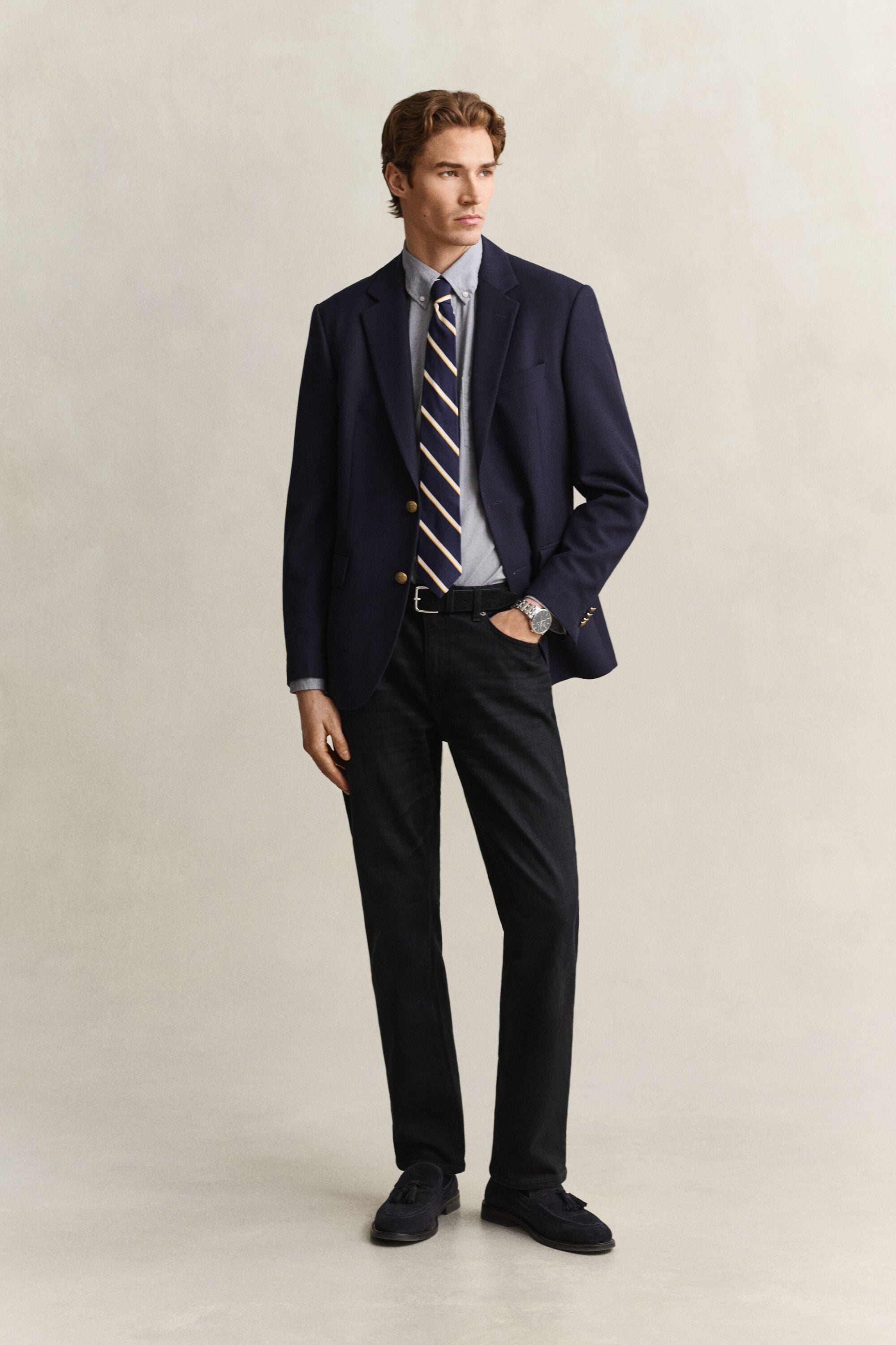 Camisa em popelina Classic regular fit