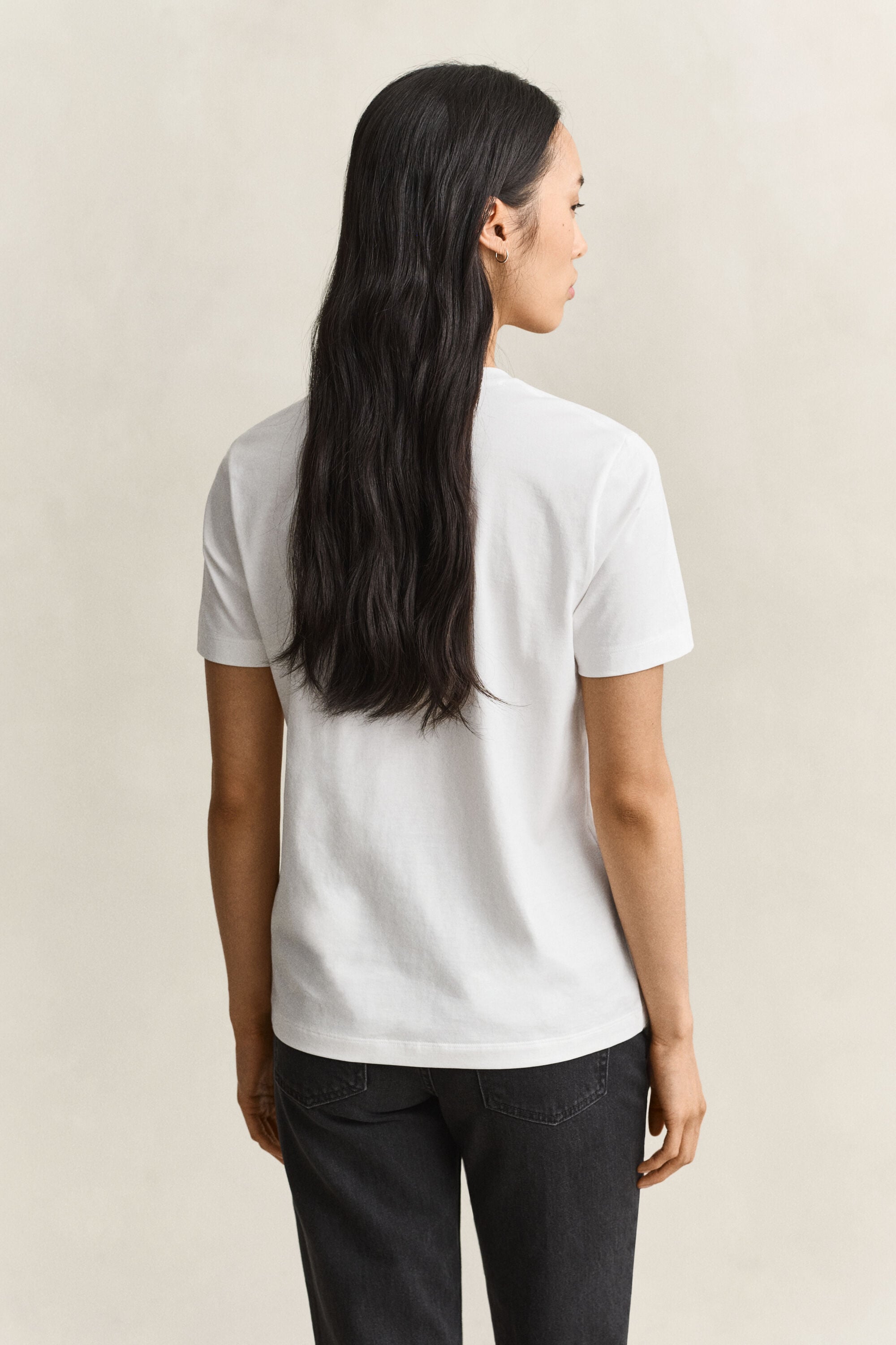 T-shirt em algodão Pima
