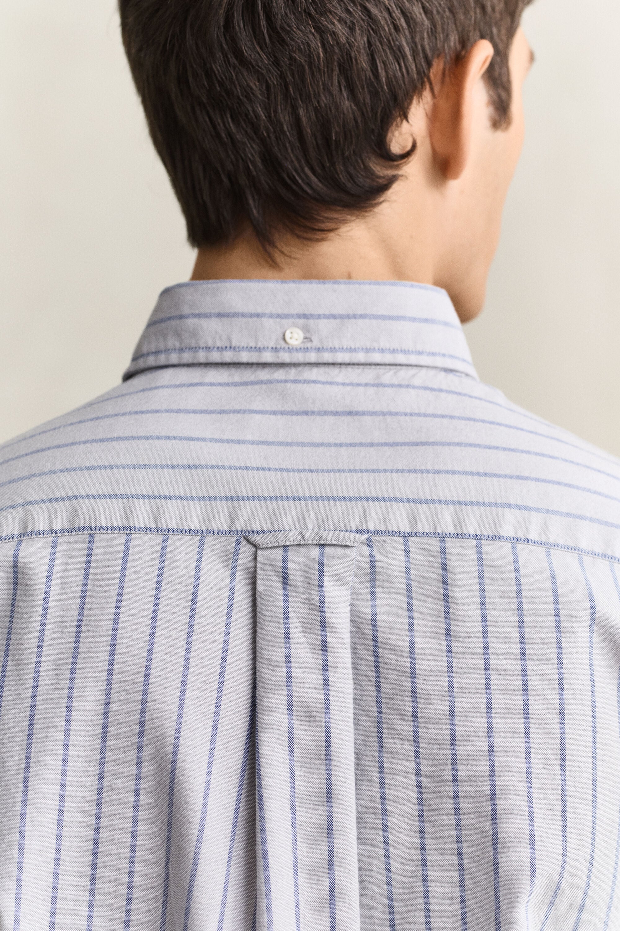 Camisa Oxford às riscas Classic