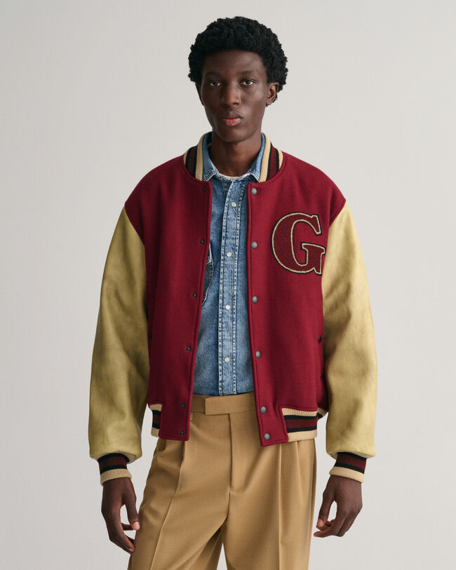 Mix GANT Varsity Jacket Acolchoado