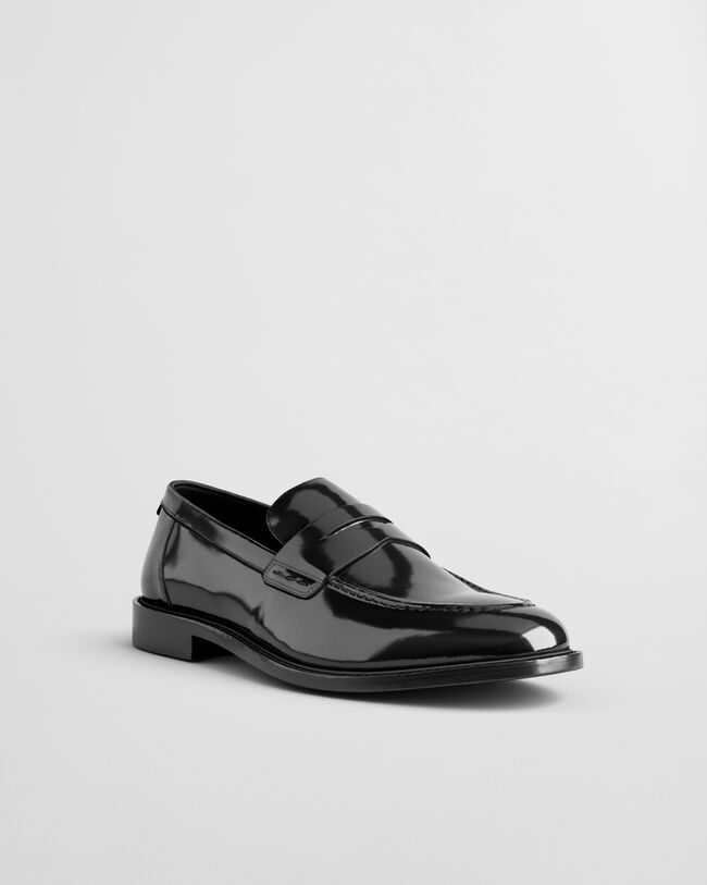 Loafers em pele Lozham