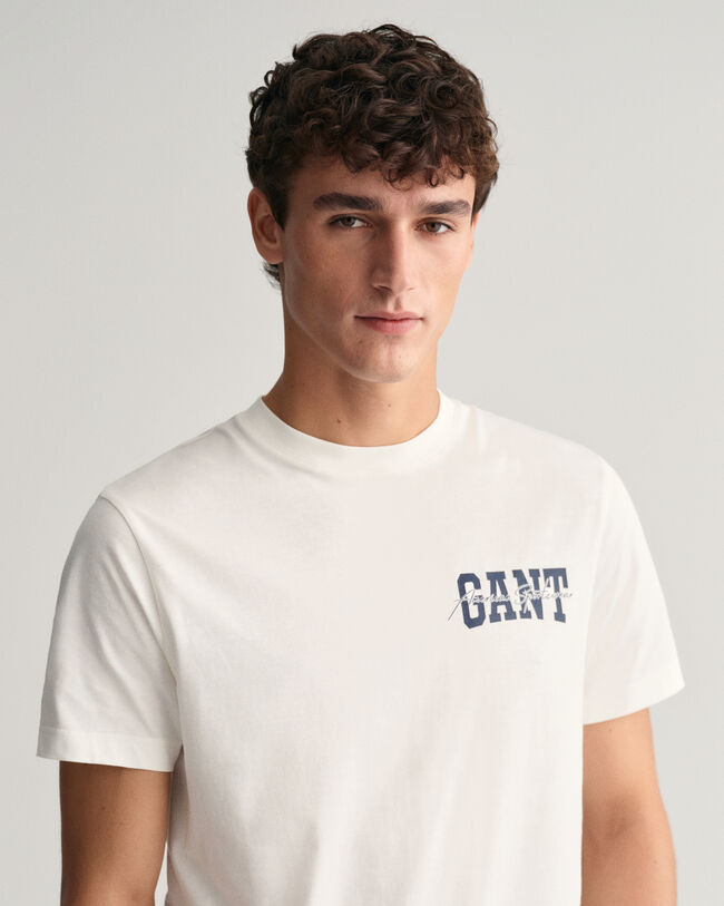 T-shirt GANT Arch Script Graphic