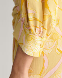 Vestido de trespasse Magnolia Print regular fit