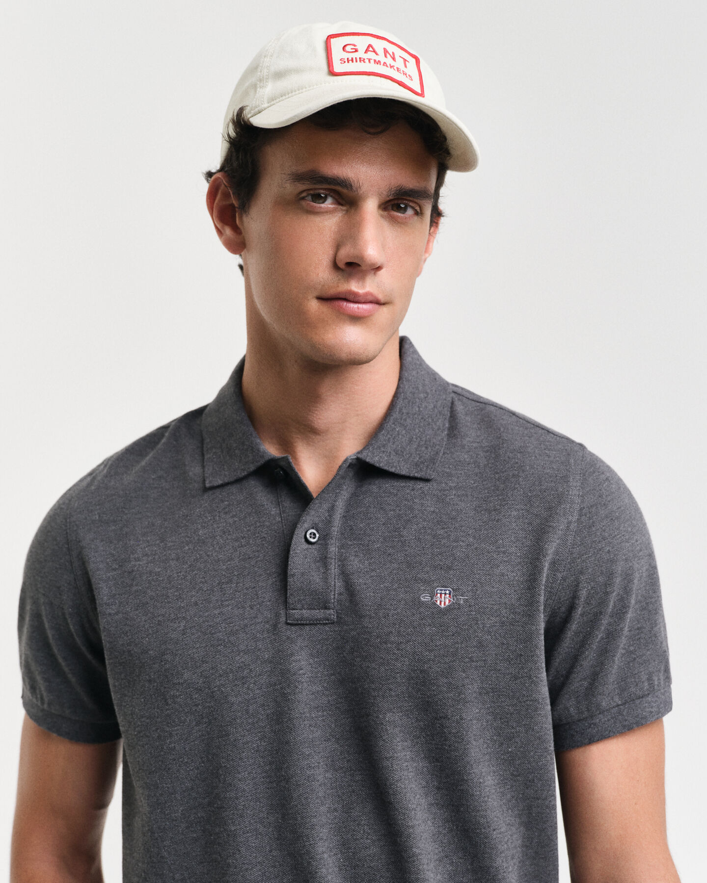 Polo em algodão piqué Shield regular fit