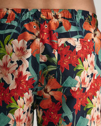 Cal&ccedil;&otilde;es de banho com estampado Floral classic fit