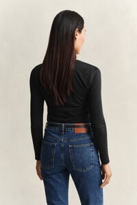 Camisola de manga comprida em algod&atilde;o