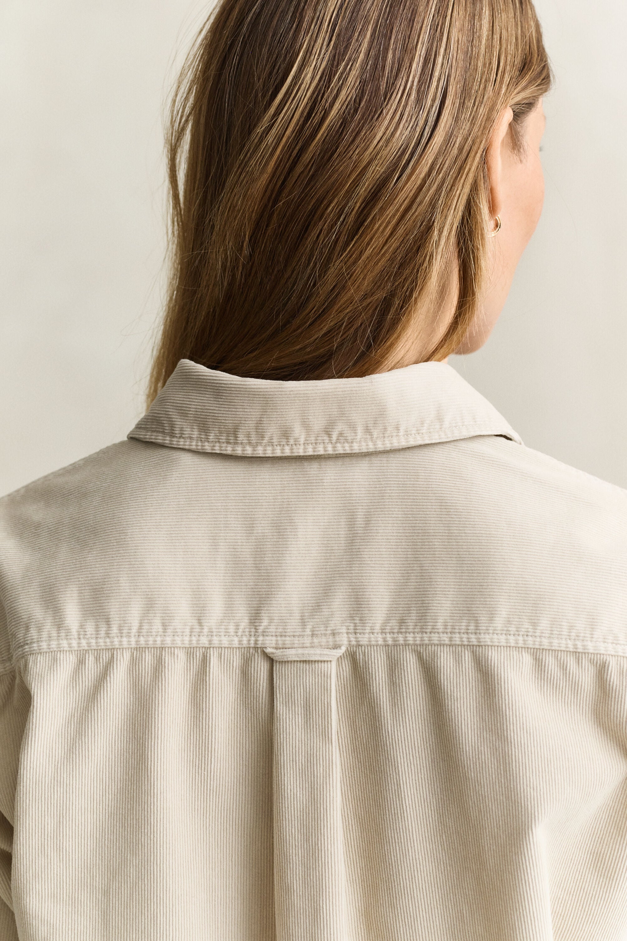 Camisa de bombazina relaxed fit