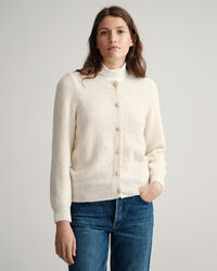 Casaco de malha com decote redondo Sparkling