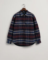 Sobrecamisa em flanela acolchoada