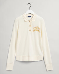 Polo piqu&eacute; com bordado Crown