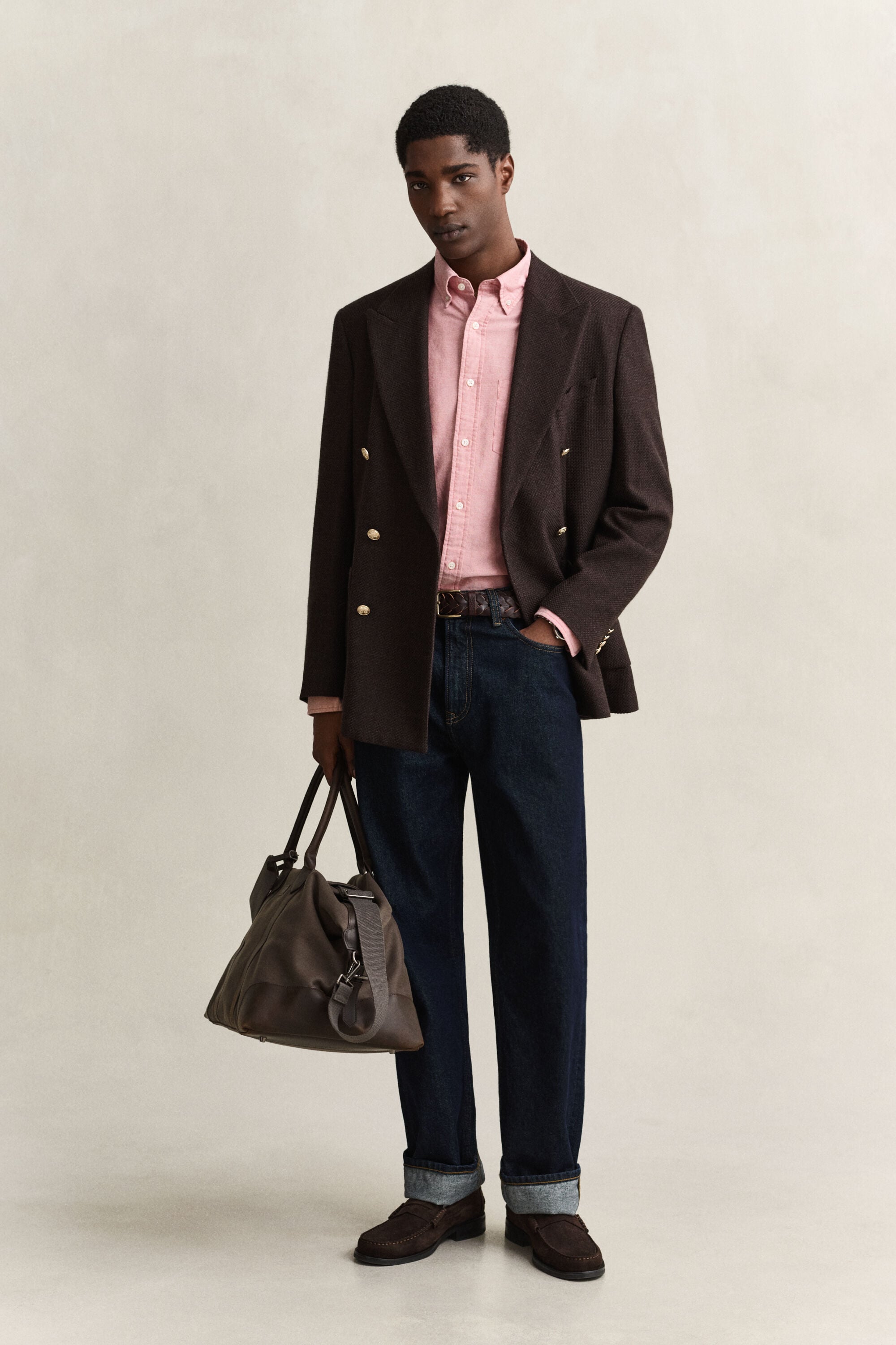 Camisa Oxford clássica regular fit