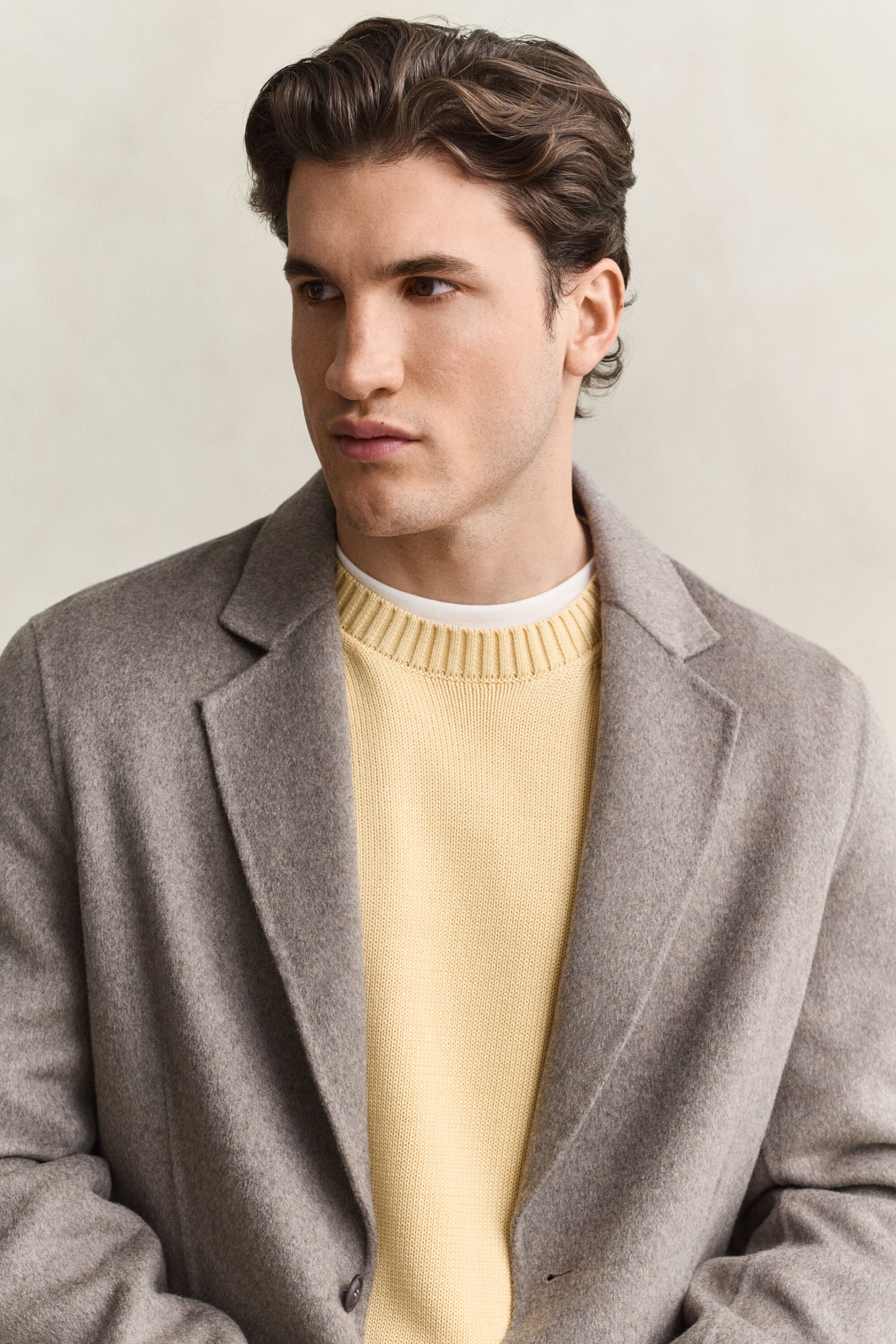 Blazer cosido à mão