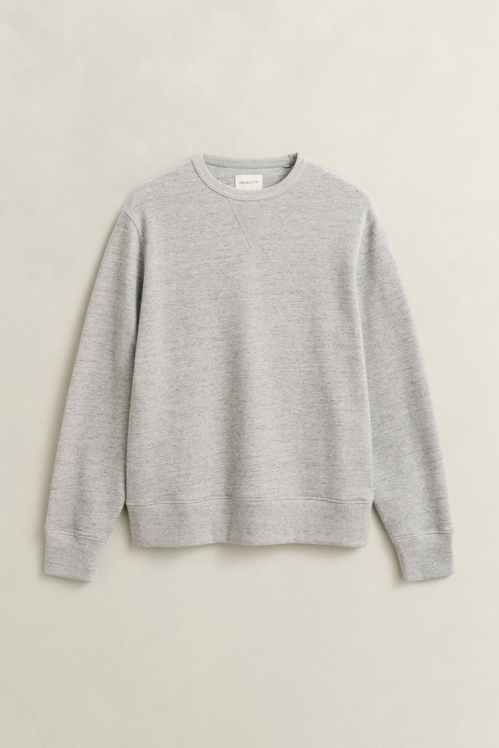 Sweatshirt com decote redondo Heather