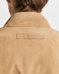 Casaco Harrington em camurça