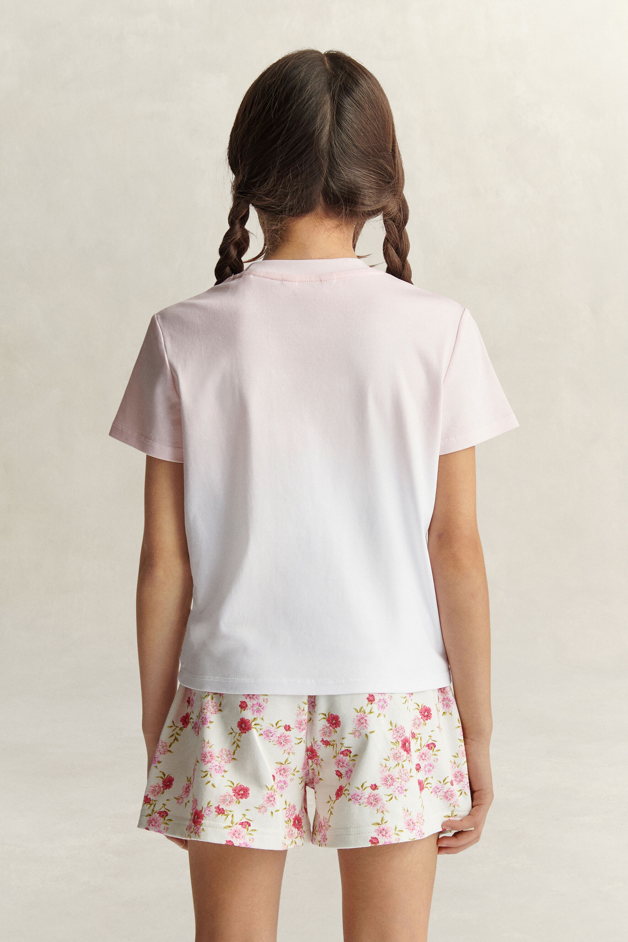 T-shirt Graphic Floral Teen Girls