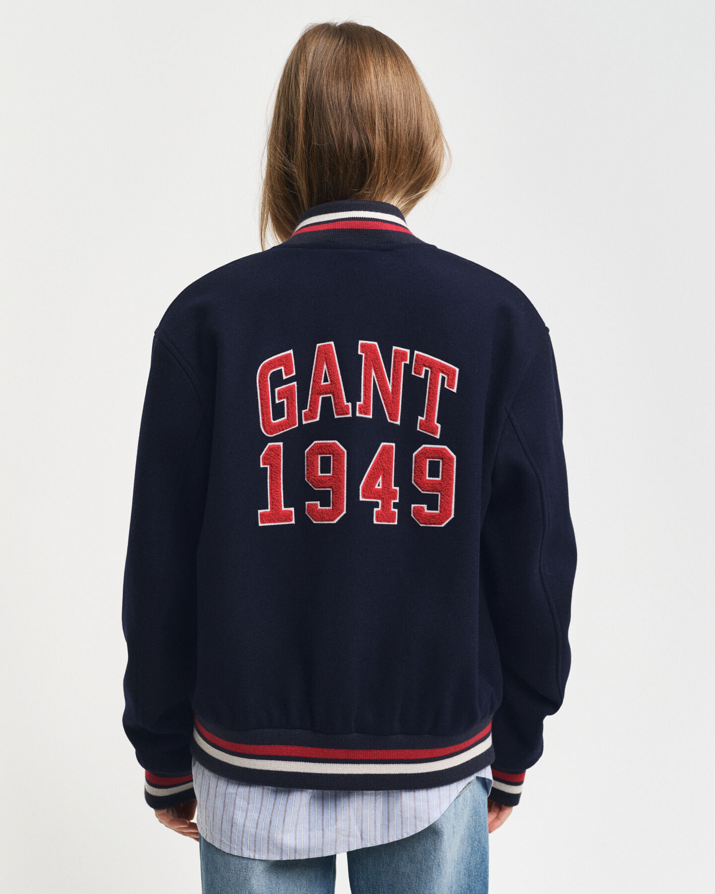 GANT Varsity Jacket em mistura de lã