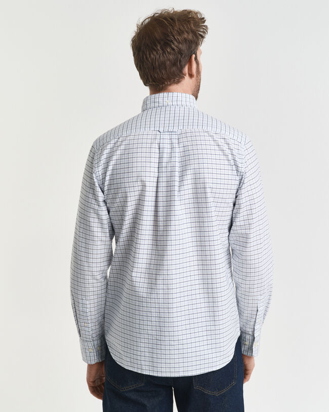Camisa Oxford clássica Tattersall regular fit