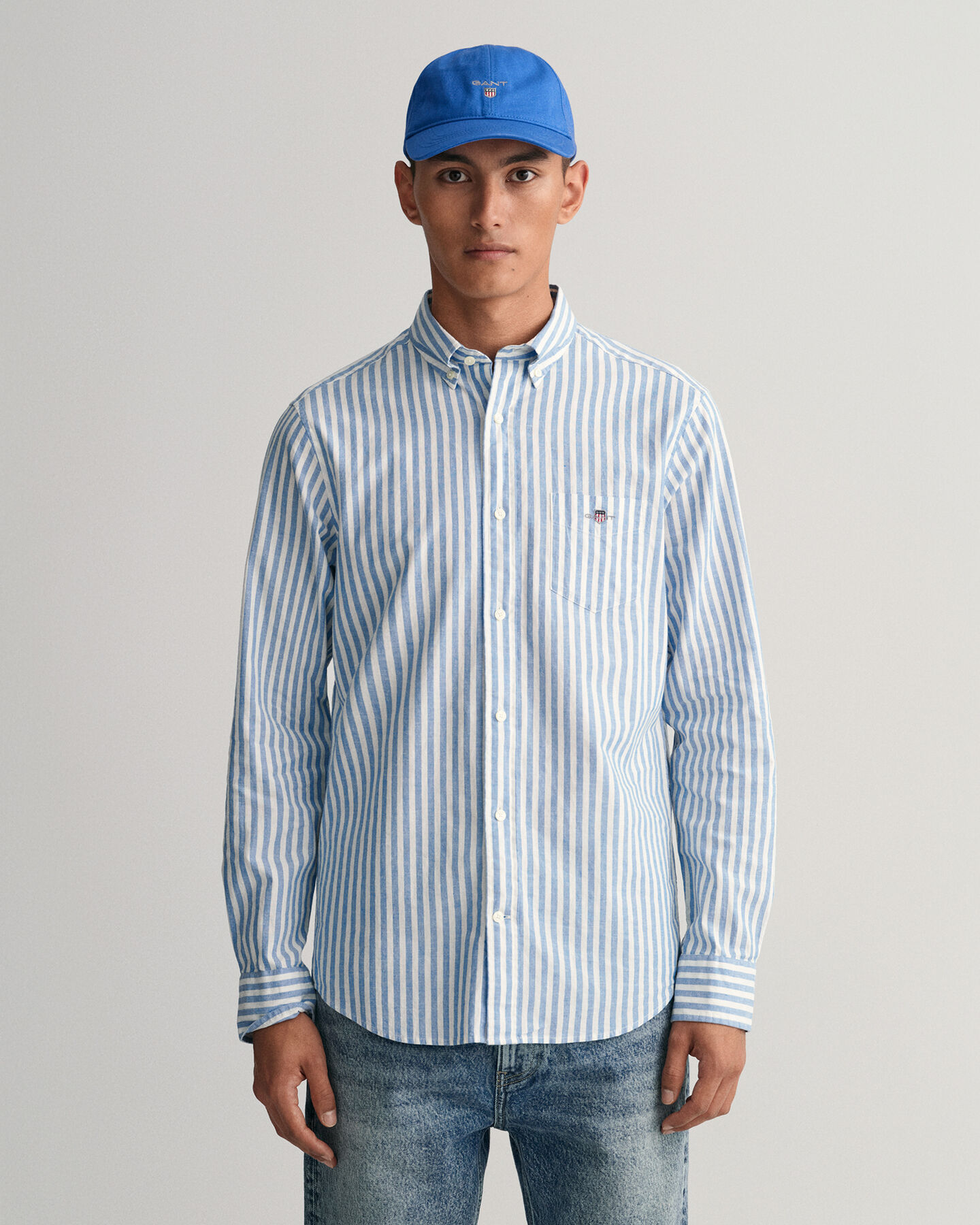 Boné em sarja de algodão