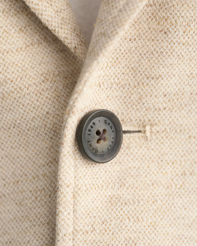 Blazer em linho e algodão