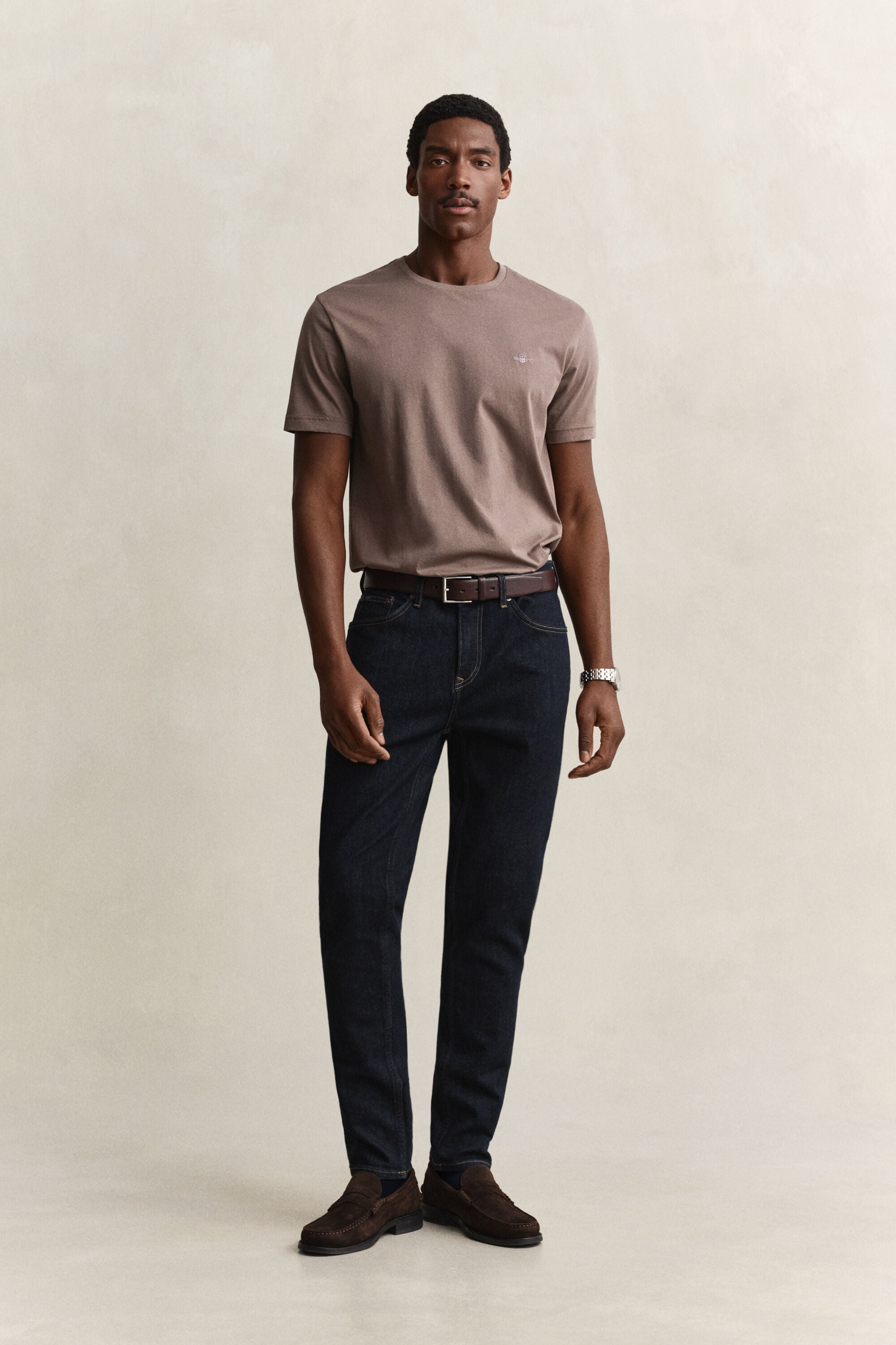 Calças de ganga Clean Wash slim fit