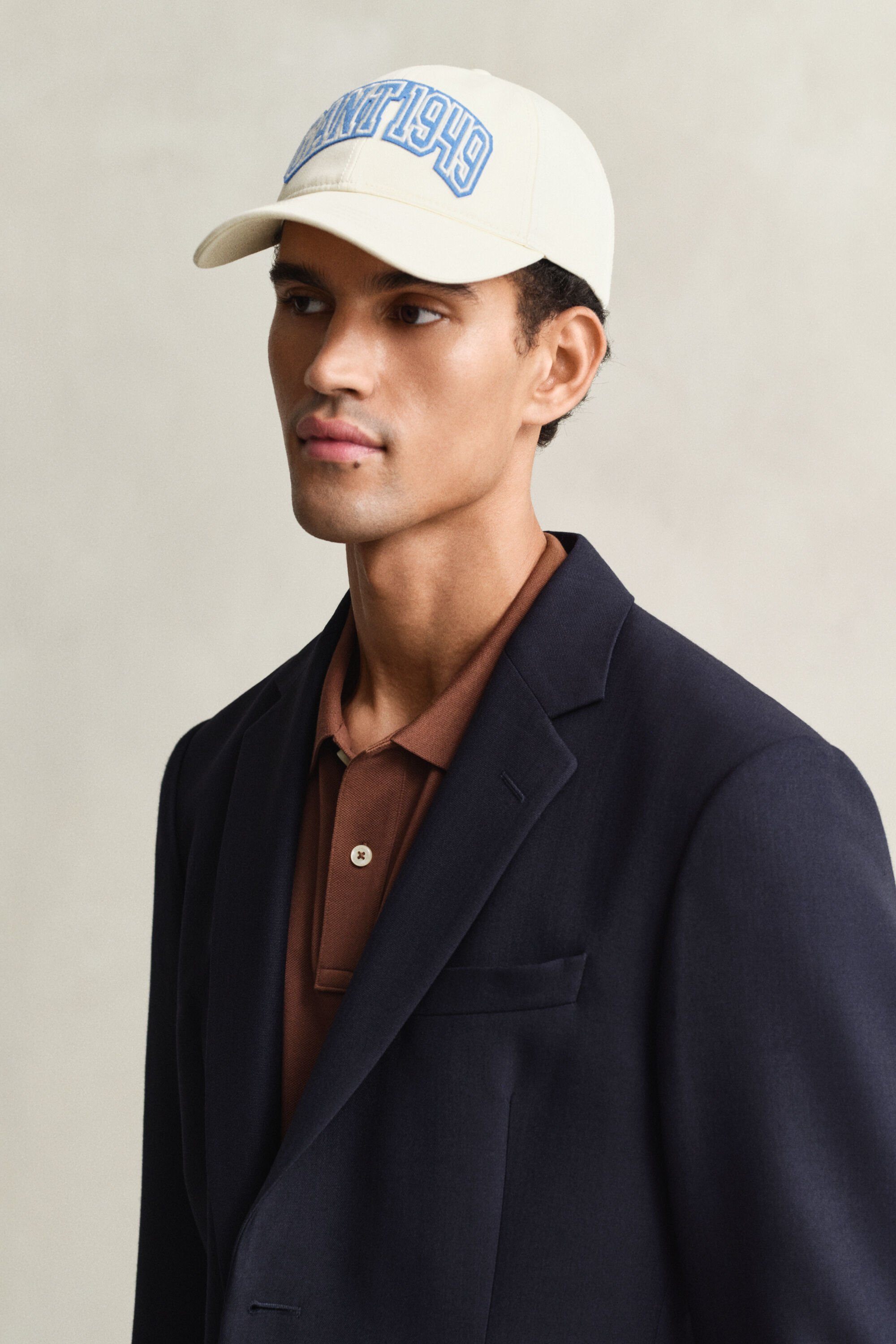 Boné em sarja de algodão Graphic