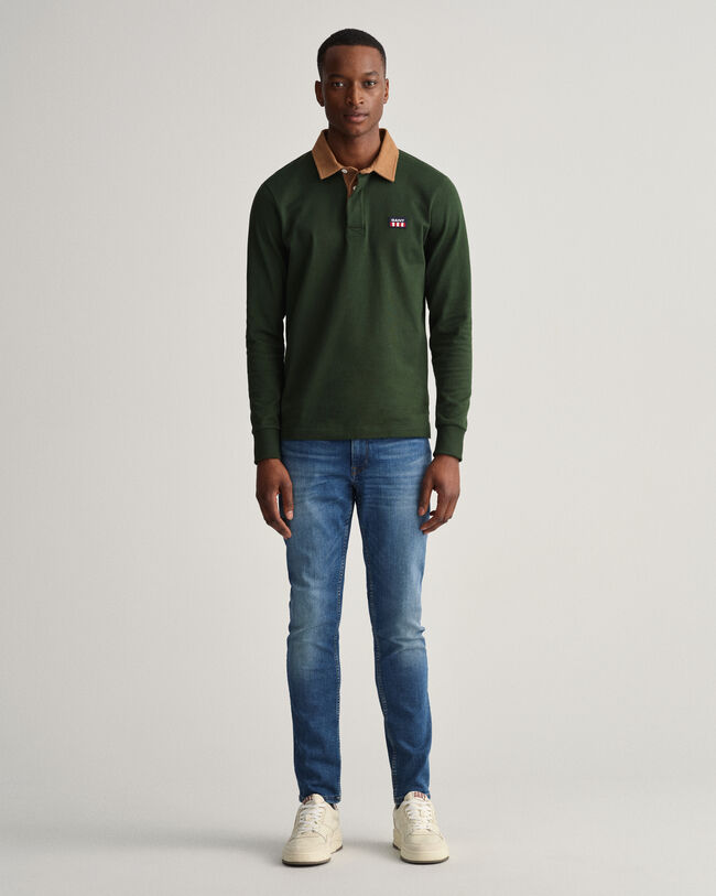 Calças Maxen Retro Shield extra slim fit