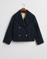 Casaco de marinheiro em lã