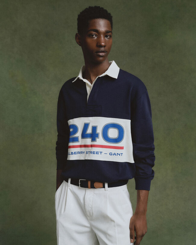 Heavy Rugger Graphic Blocked