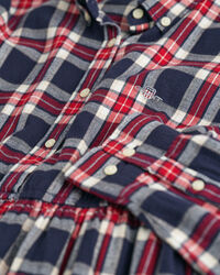 Vestido-camisa em flanela com padr&atilde;o de xadrez Teen Girls